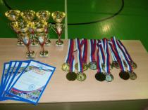 Ценные призы и награды для победителей и призёров от Управления спорта г.Орла и "Федерации тенниса"